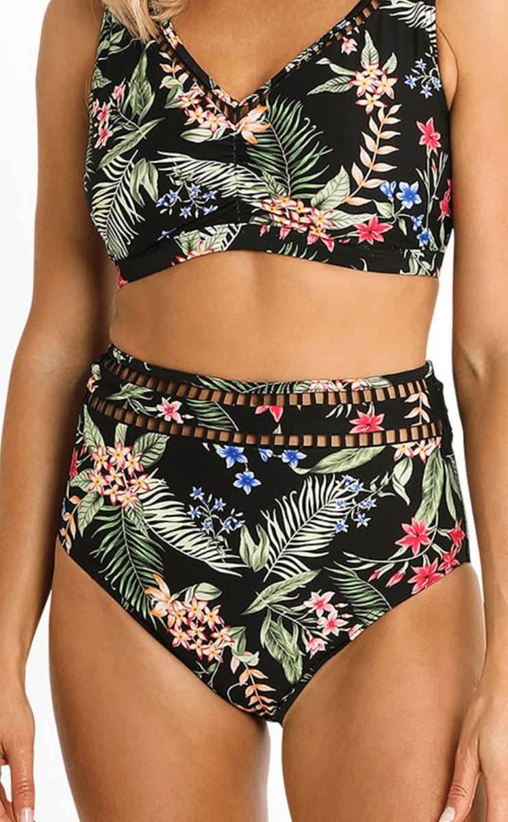 Sunseeker Evie Slimline Retro High Rise Pant.