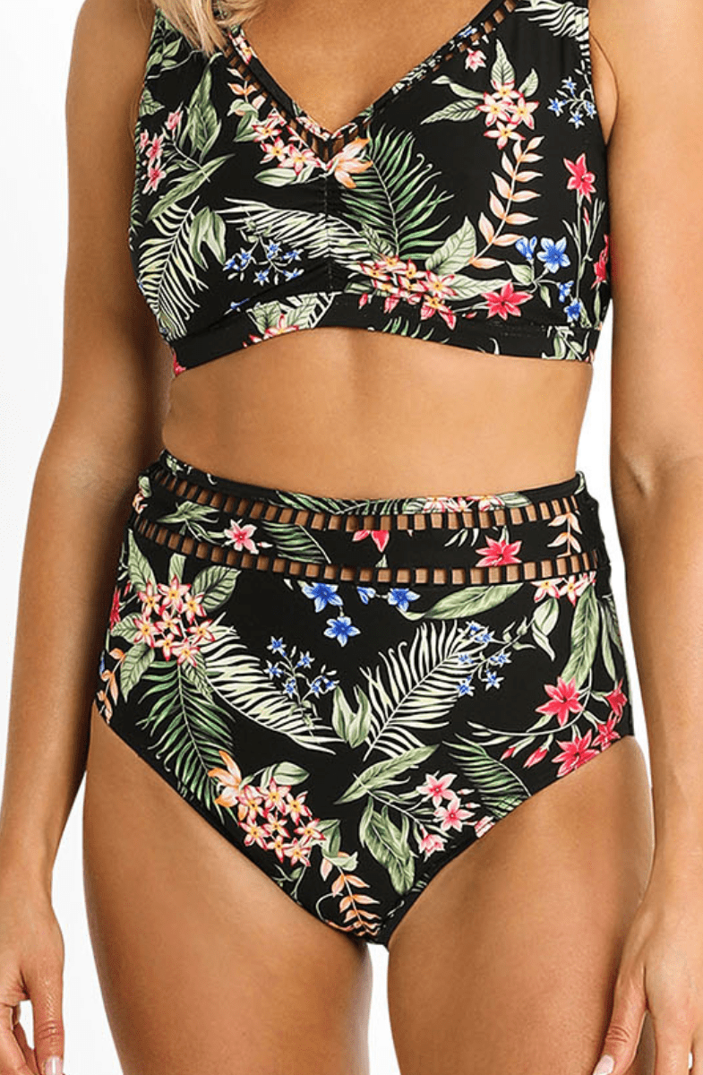 Sunseeker Evie Slimline Retro High Rise Pant.