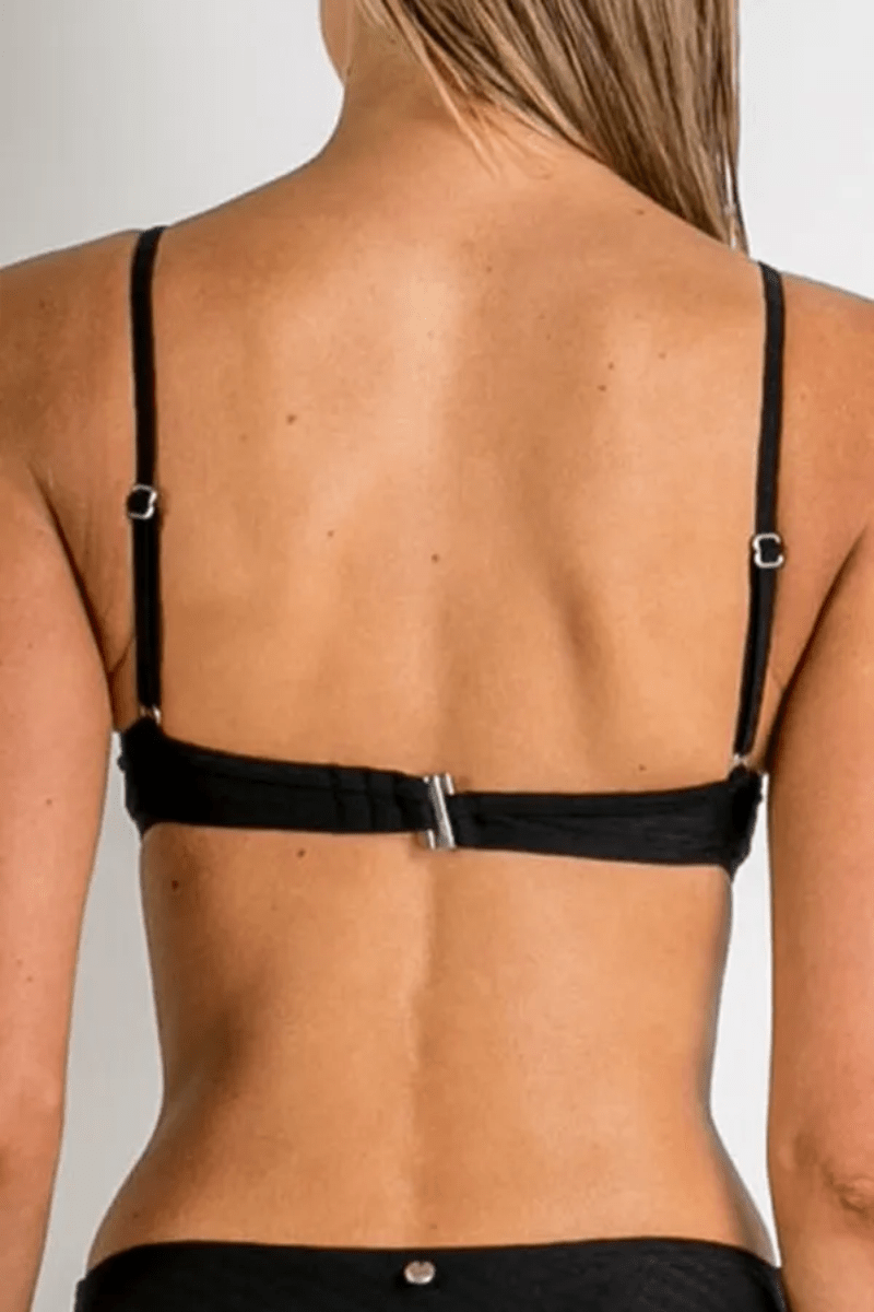 Sunseeker Reset Moulded Push Up Bra - Black.