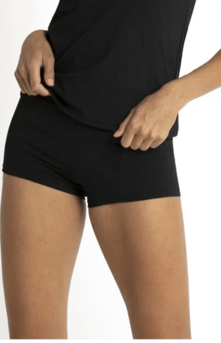 Sunseeker Basix High Waisted Boyleg Pant Black.