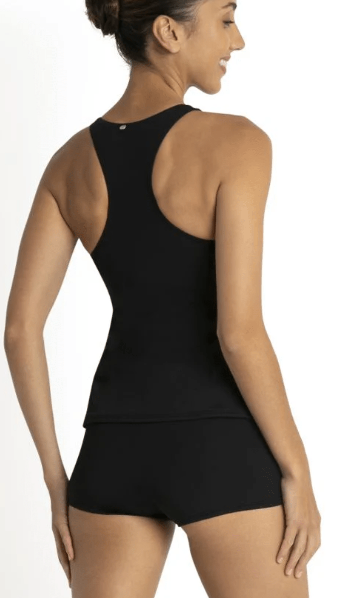 Sunseeker Basix High Waisted Boyleg Pant Black.