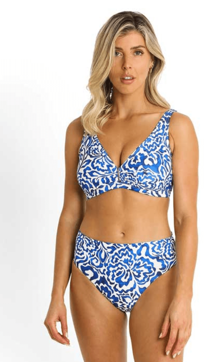Sunseeker Corfu E/F Minimiser Bra Blue.