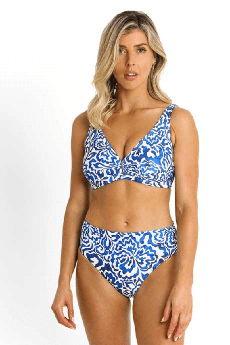 Sunseeker Corfu E/F Minimiser Bra Blue.