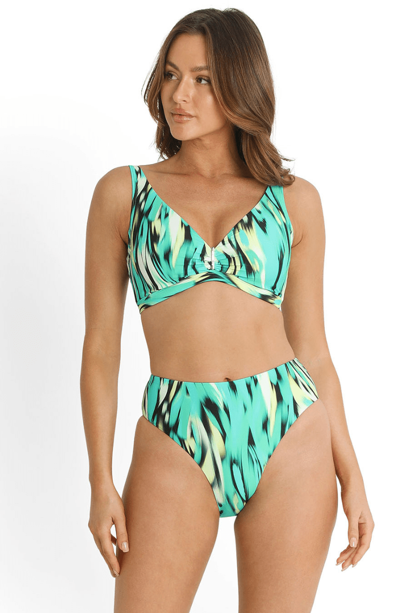Sunseeker Wilder E/F Minimiser Bra Green.