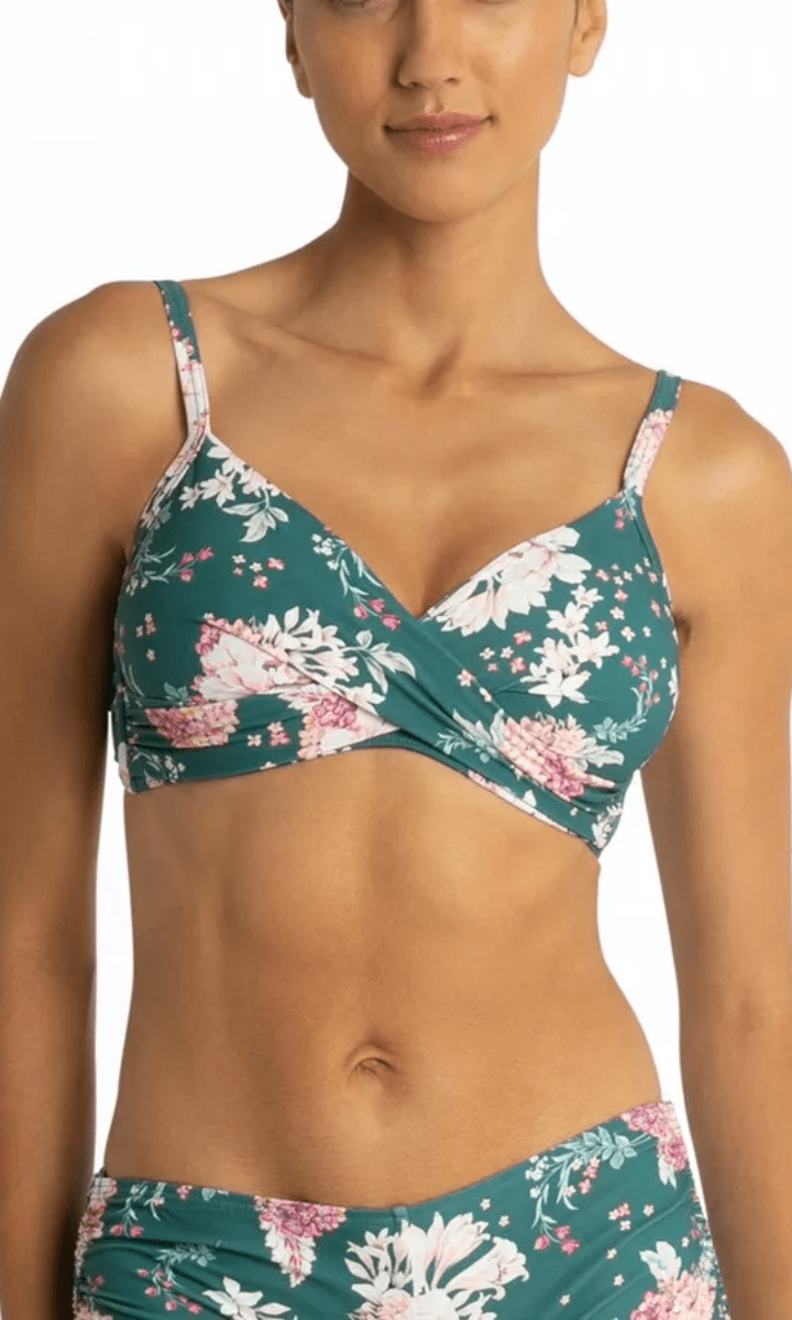 Sunseeker Hill Twist Front Bralette.