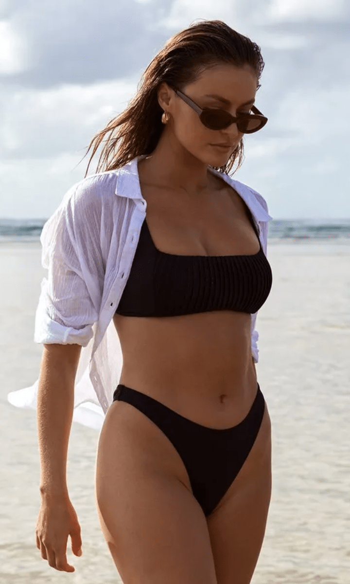 Sunseeker Basix Brazilian Pant Black.