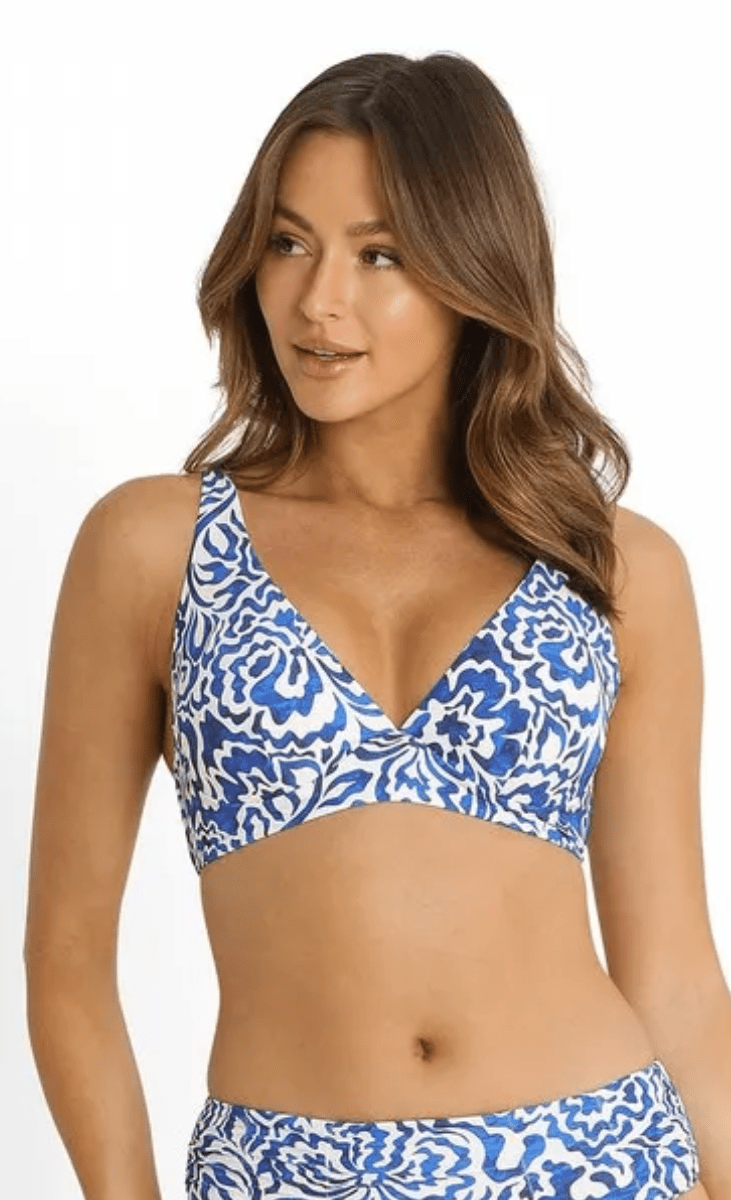 Sunseeker Corfu DDE UWire Tri Bra Blue.