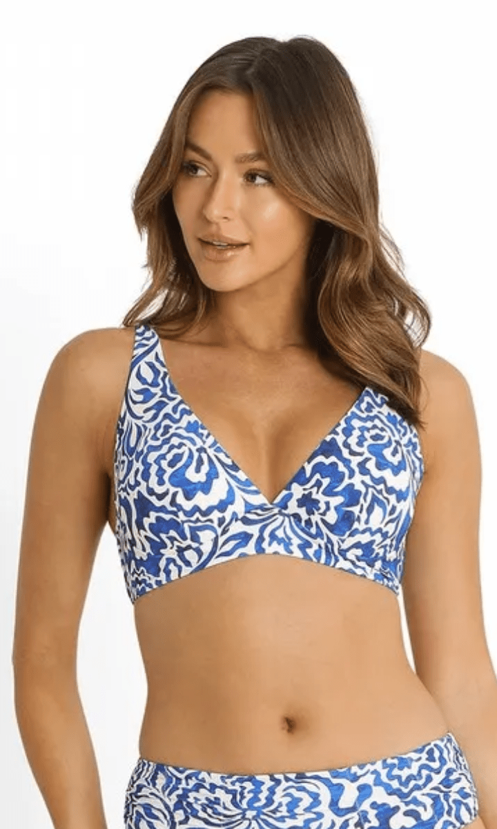 Sunseeker Corfu DDE UWire Tri Bra Blue.