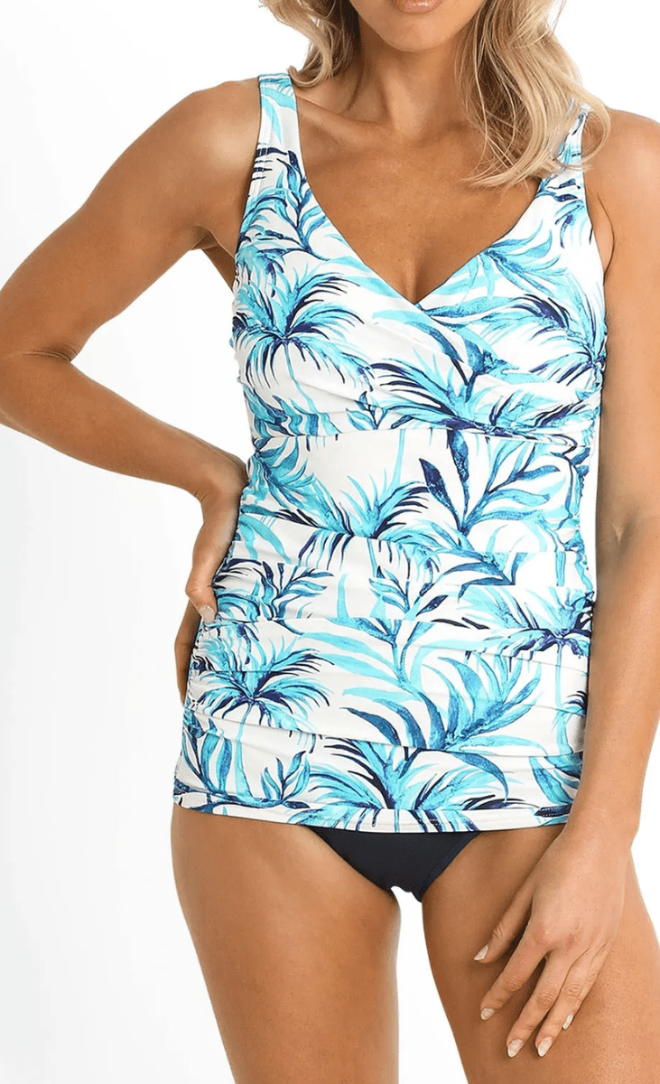 Sunseeker Pina Colada DDE Twist Minimiser Singlet Black.