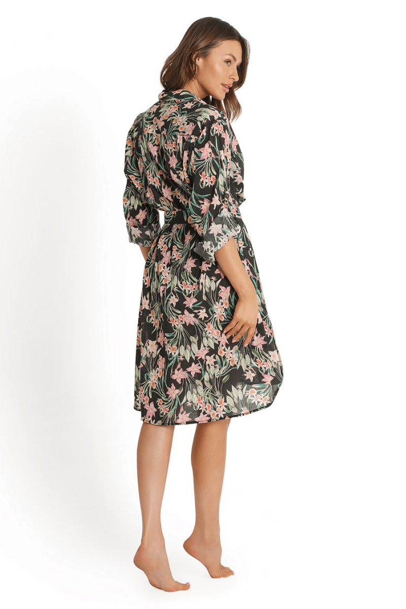 Sunseeker Camellia Button Through Dress.