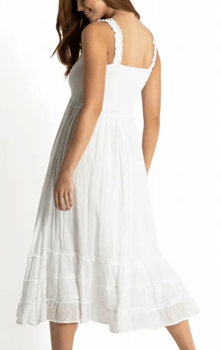 Sunseeker Resort Sunshine Maxi Bandeau Dress.