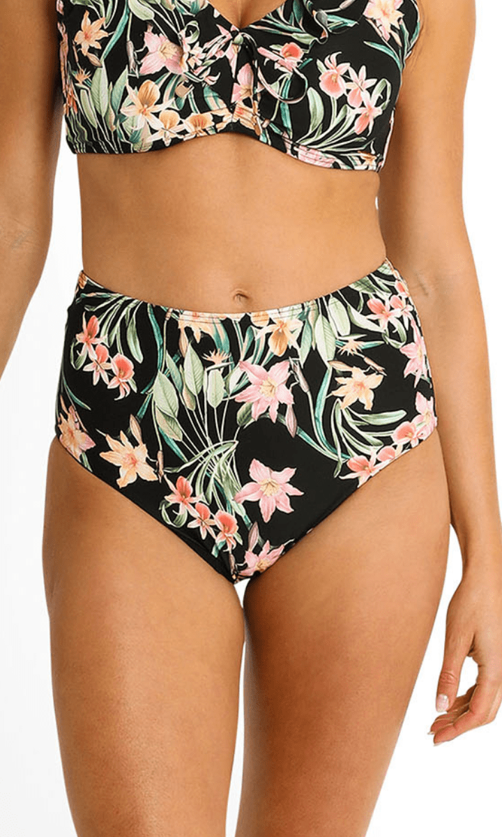 Sunseeker Camellia Highrise Pant - Black.