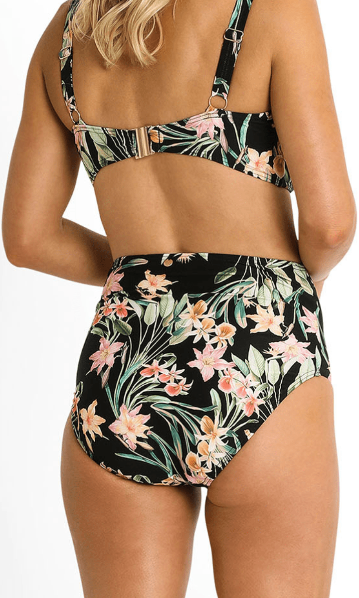 Sunseeker Camellia Highrise Pant - Black.