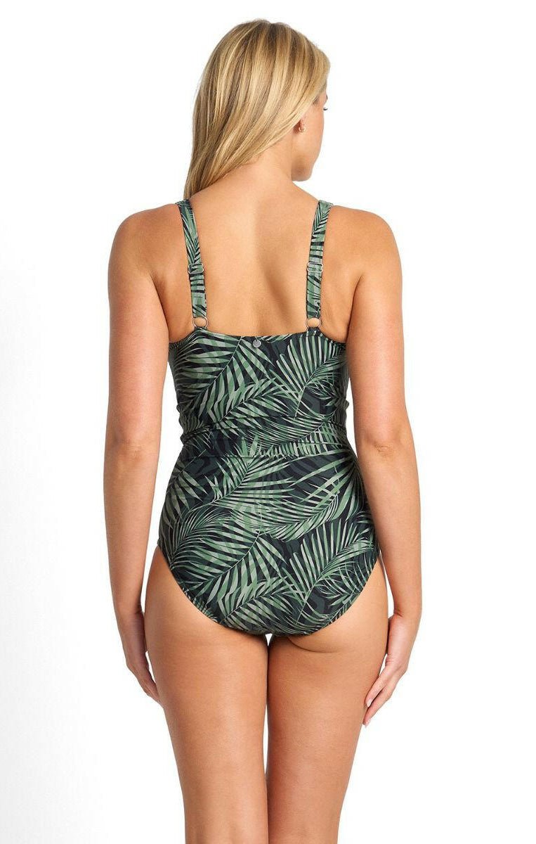 Sunseeker Lombok DD/E Twist Ruched One Piece - Black.