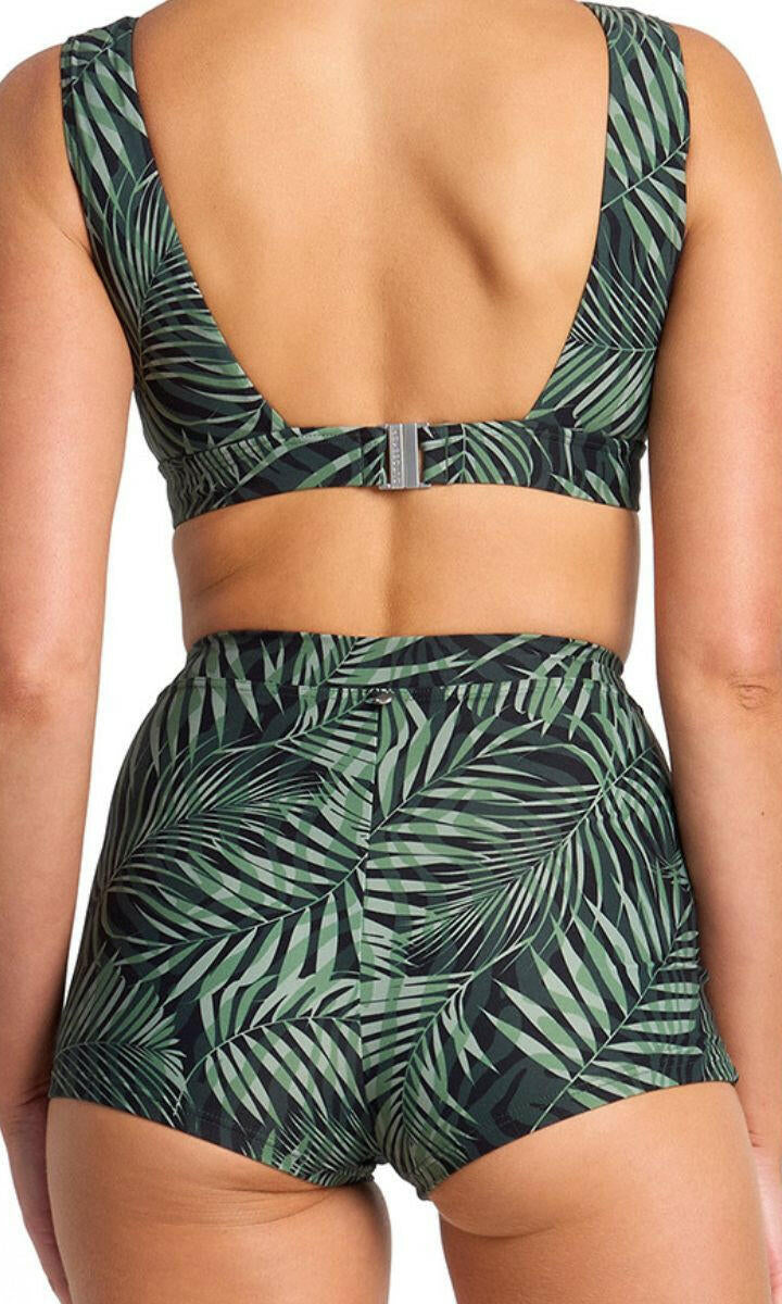 Sunseeker Lombok High Waisted Boyleg Pant - Black.