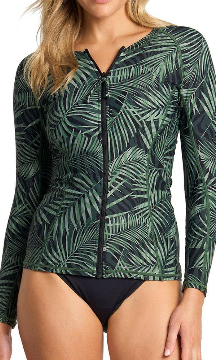Sunseeker Lombok Long Sleeve Mast Rashie - Black.