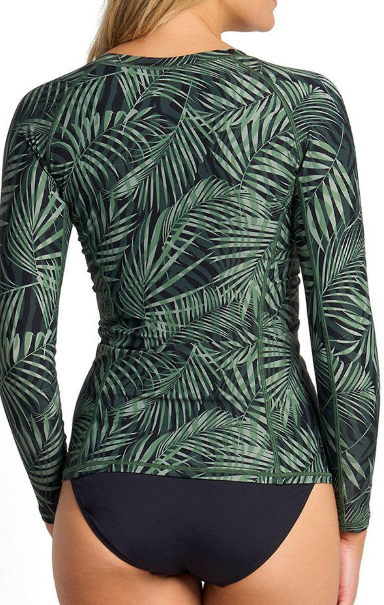 Sunseeker Lombok Long Sleeve Mast Rashie - Black.