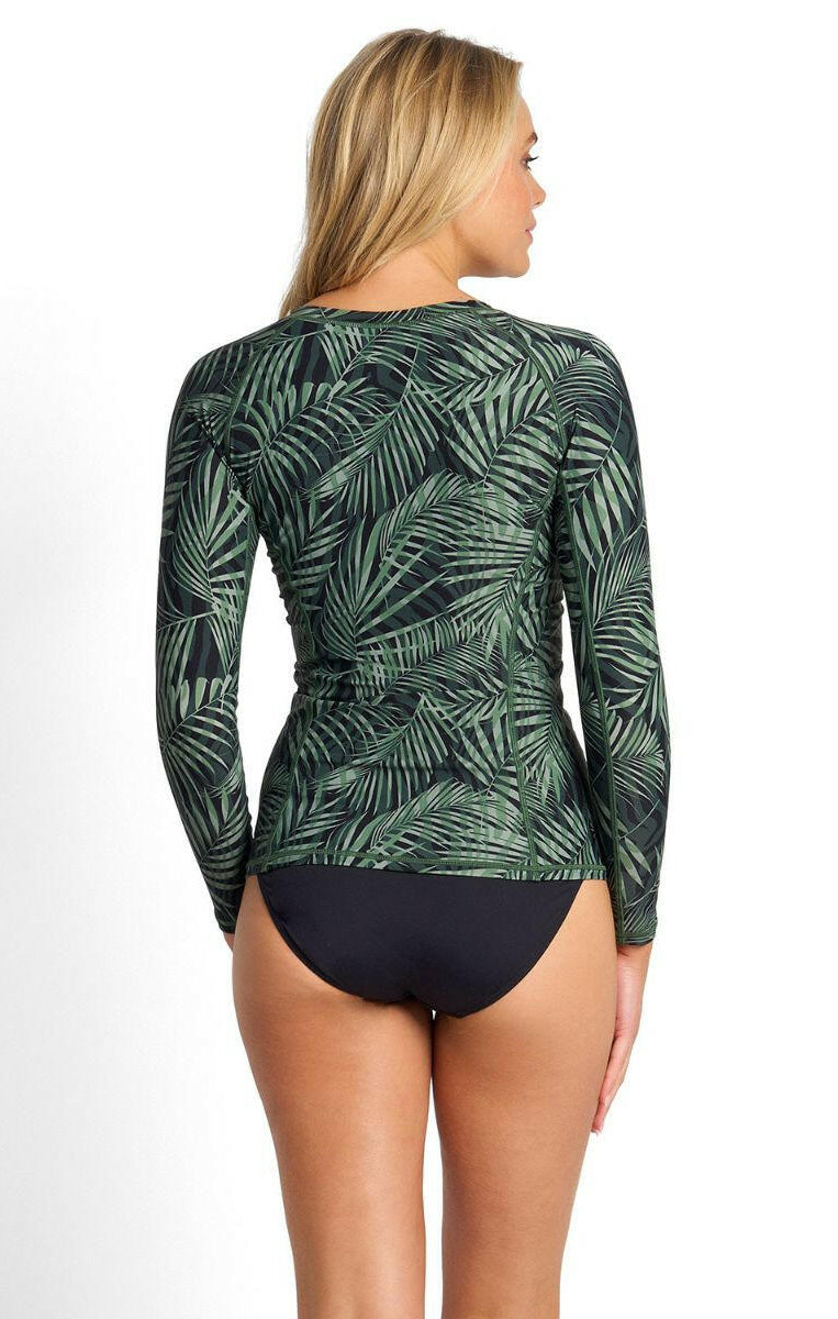 Sunseeker Lombok Long Sleeve Mast Rashie - Black.