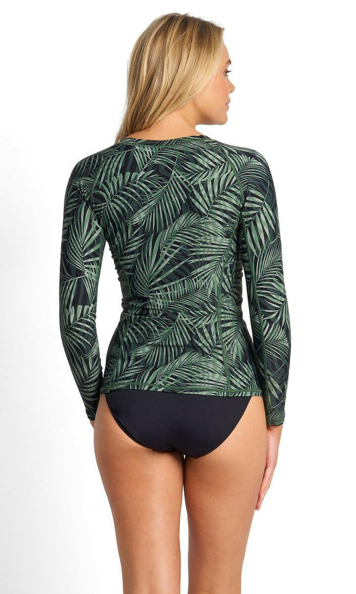 Sunseeker Lombok Long Sleeve Mast Rashie - Black.