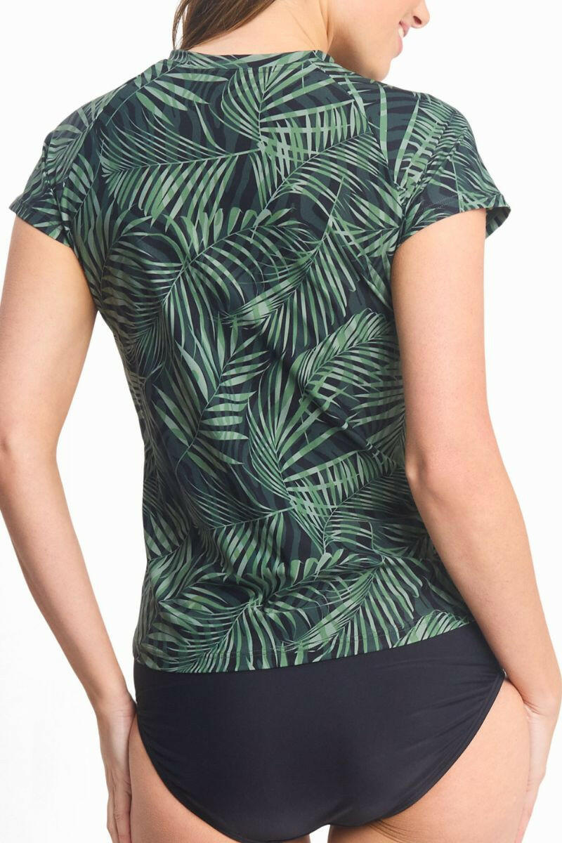 Sunseeker Lombok Short Sleeve Mast Rashie - Black.