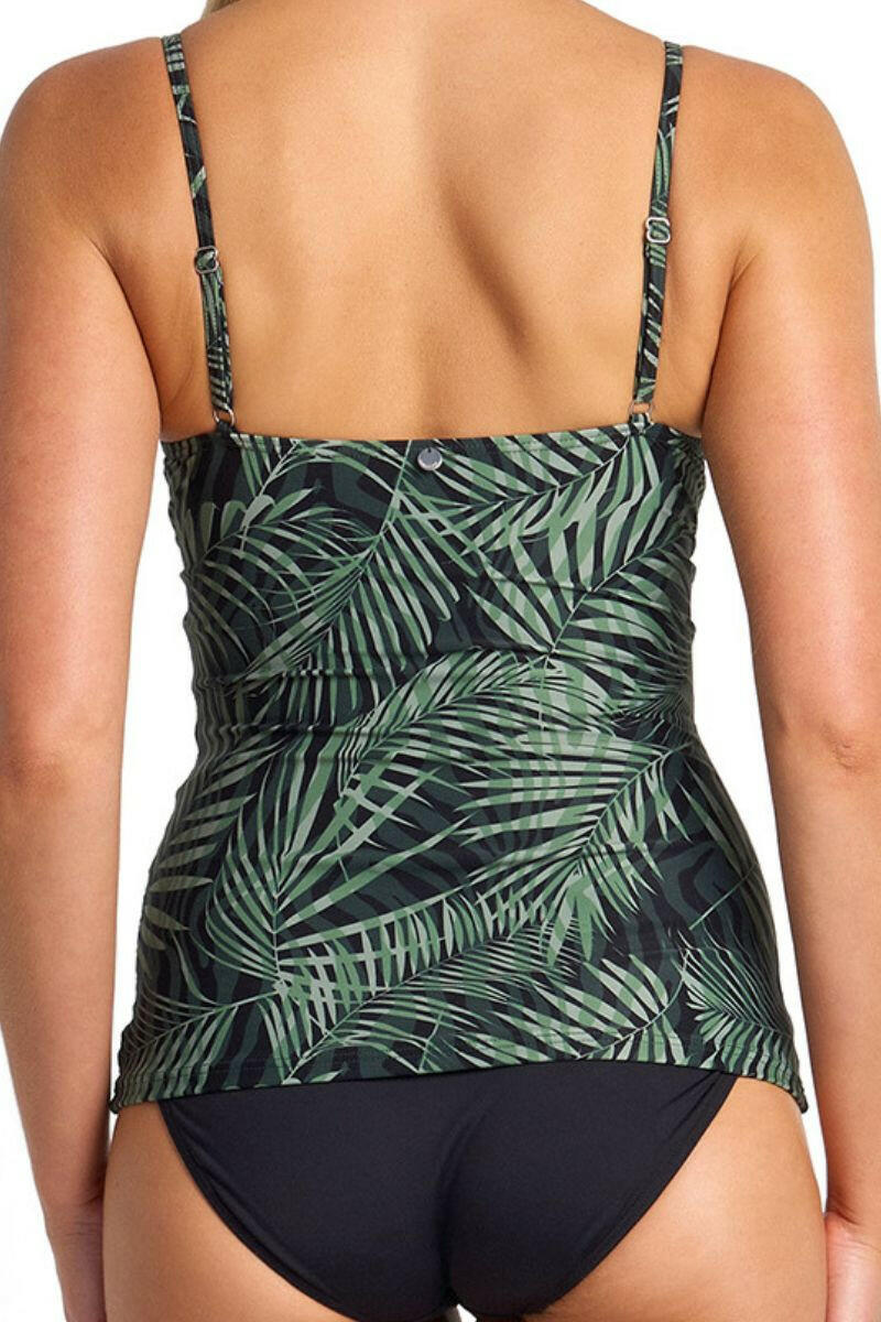 Sunseeker Lombok Soft Twist Ruched Singlet - Black.