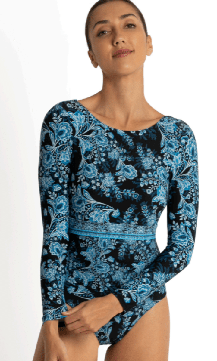 Sunseeker Alaska Square Back Mastectomy One Piece Black.