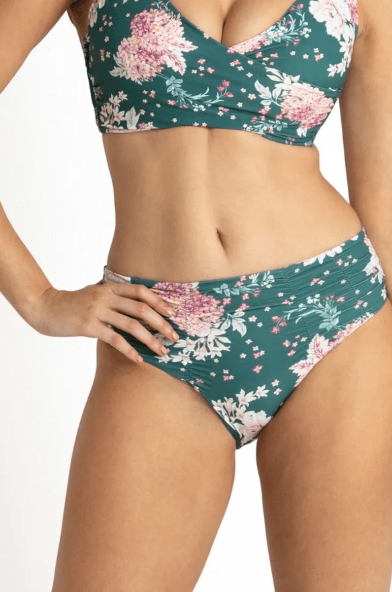 Sunseeker Notting Hill Ruched Mid Rise Pant.