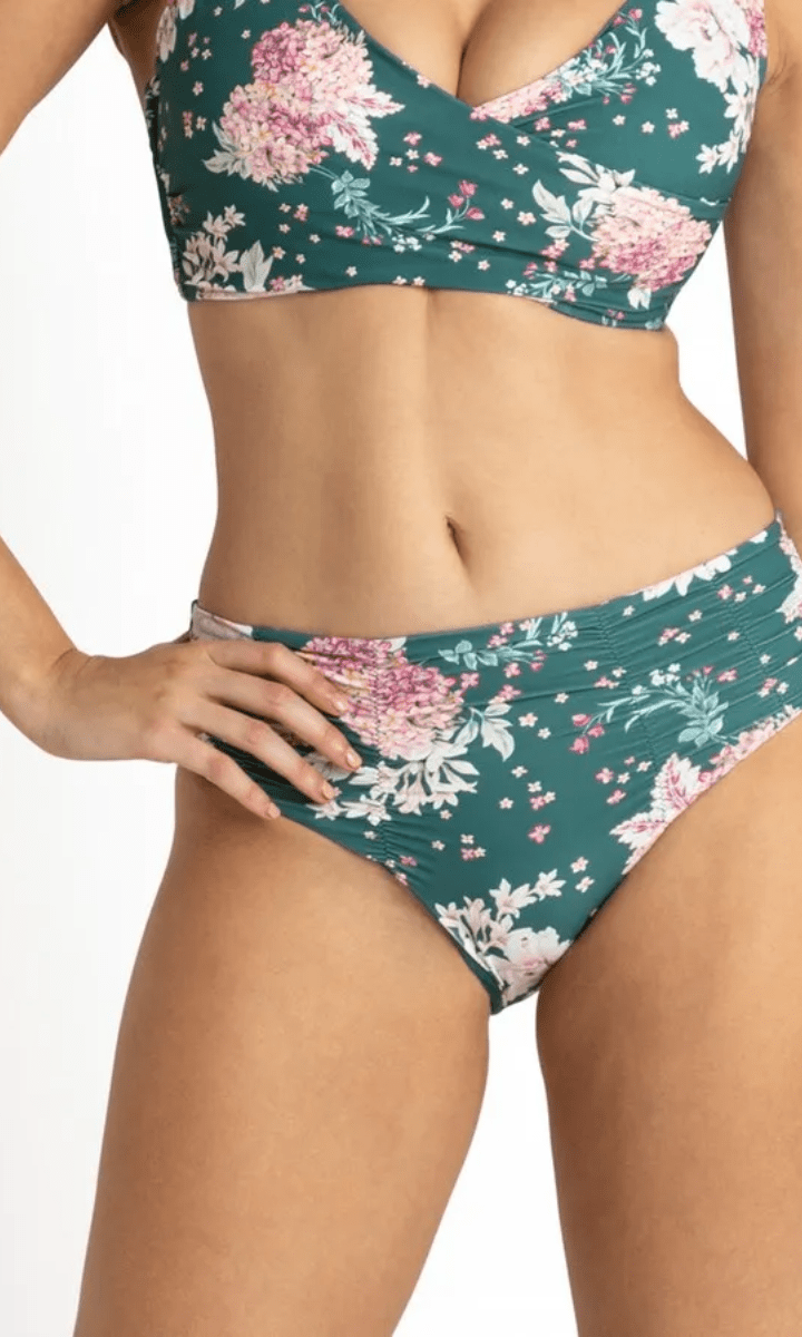 Sunseeker Notting Hill Ruched Mid Rise Pant.