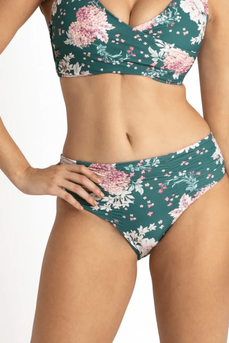 Sunseeker Notting Hill Ruched Mid Rise Pant.