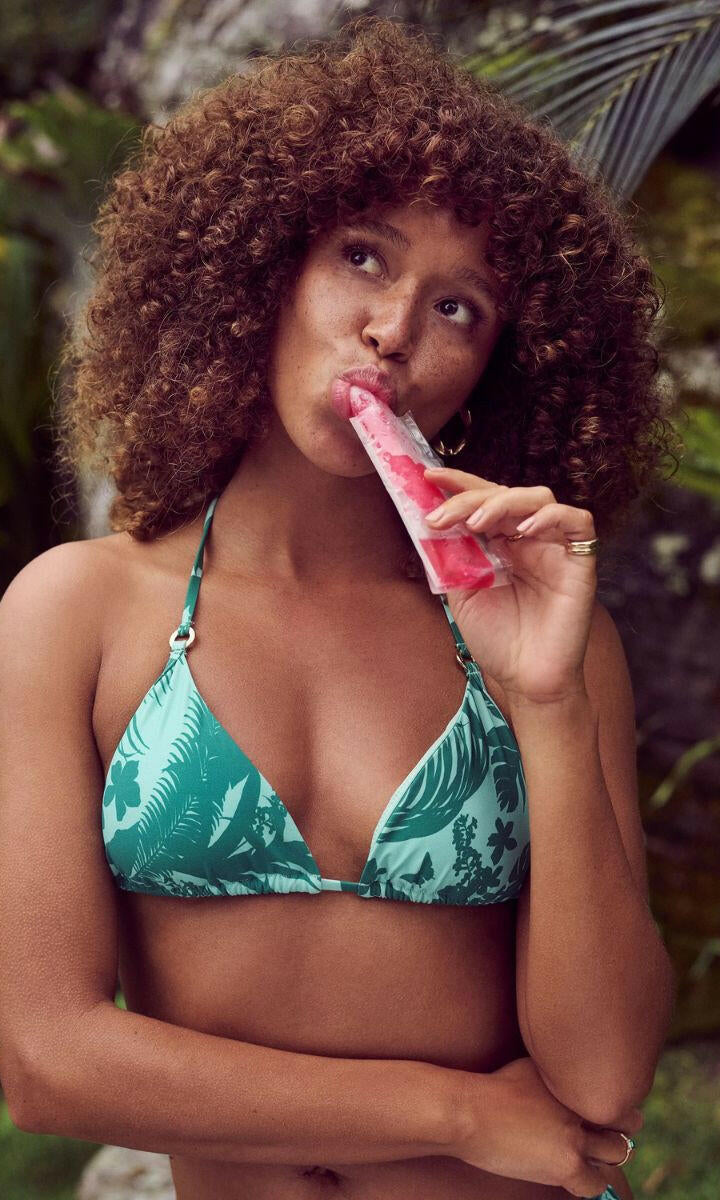 Sunseeker Neverland Tri Bikini Top - Envy.