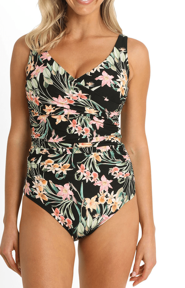 Sunseeker Camellia DD/E Twist Minimiser One Piece Black.