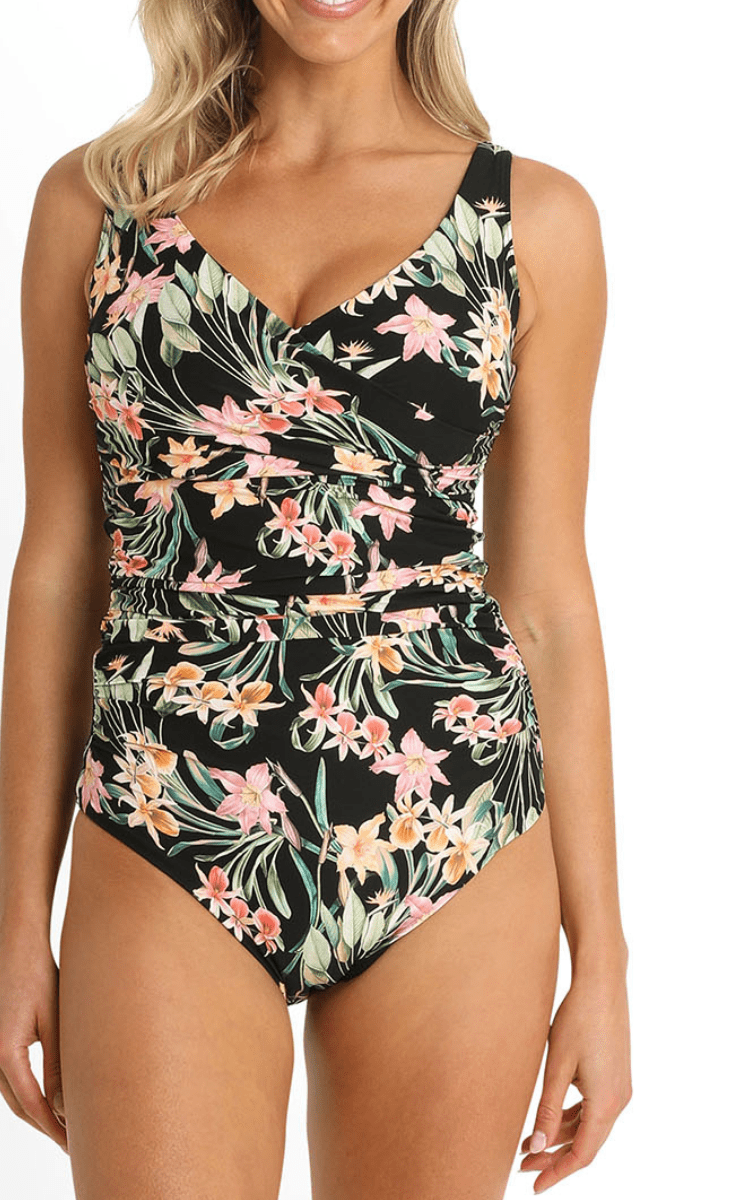 Sunseeker Camellia DD/E Twist Minimiser One Piece Black.