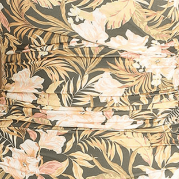 Sunseeker Tropical DD/E Twist Minimiser One Piece Khaki.