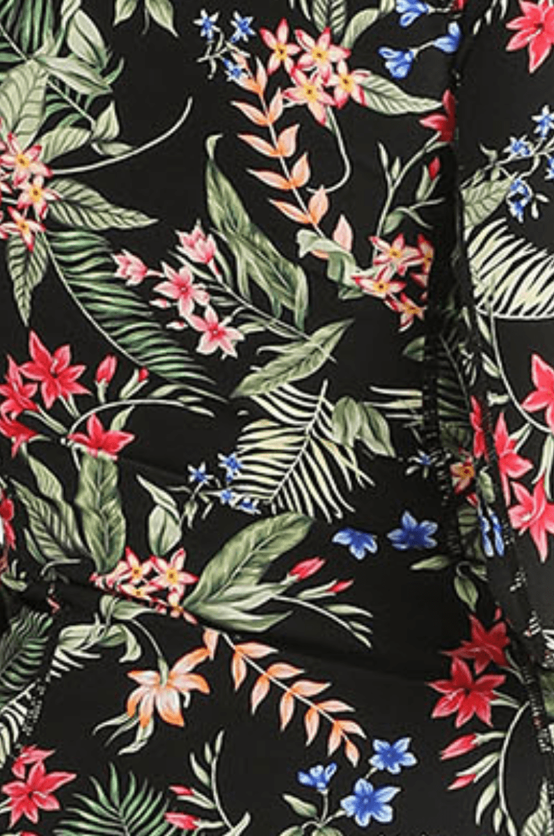 Sunseeker Evie FG Ruched Minimiser One Piece Black.