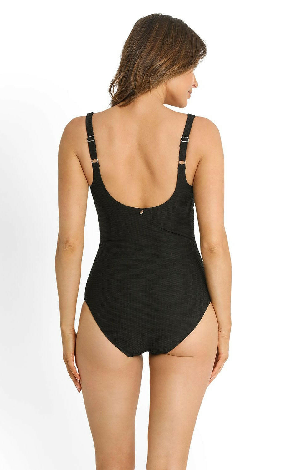 Sunseeker Dive Scoop Tank One Piece Black.