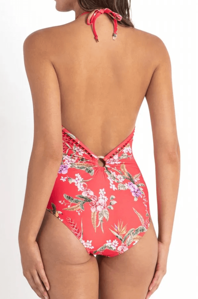 Sunseeker SS51529 Brazil Double Ring One Piece Coral.