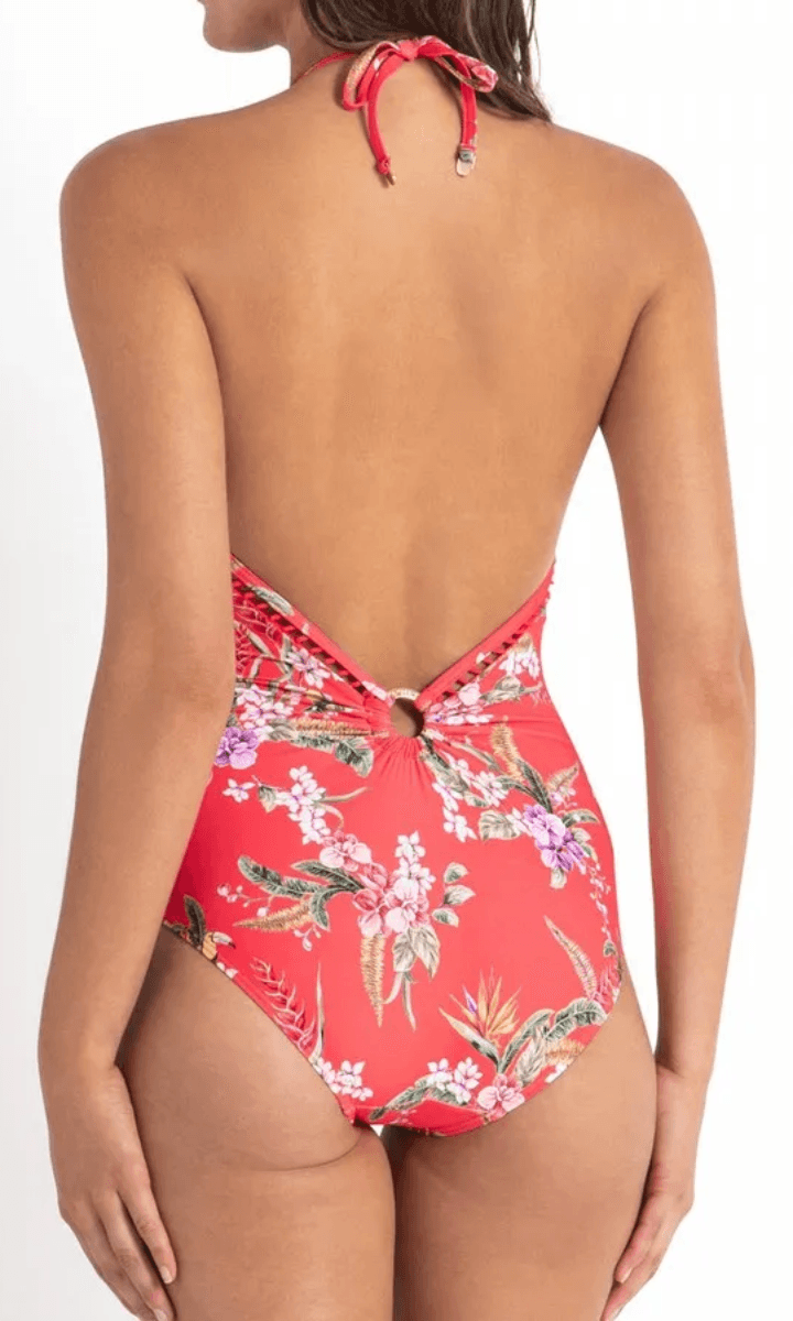 Sunseeker SS51529 Brazil Double Ring One Piece Coral.