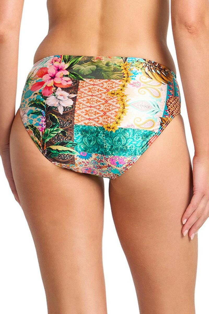 Sunseeker Papaya Mid Rise Pant - Multi.