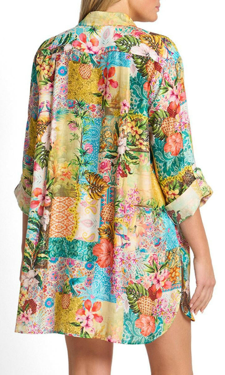 Sunseeker Papaya Painters Shirt - Multi.