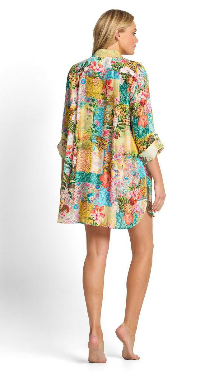 Sunseeker Papaya Painters Shirt - Multi.