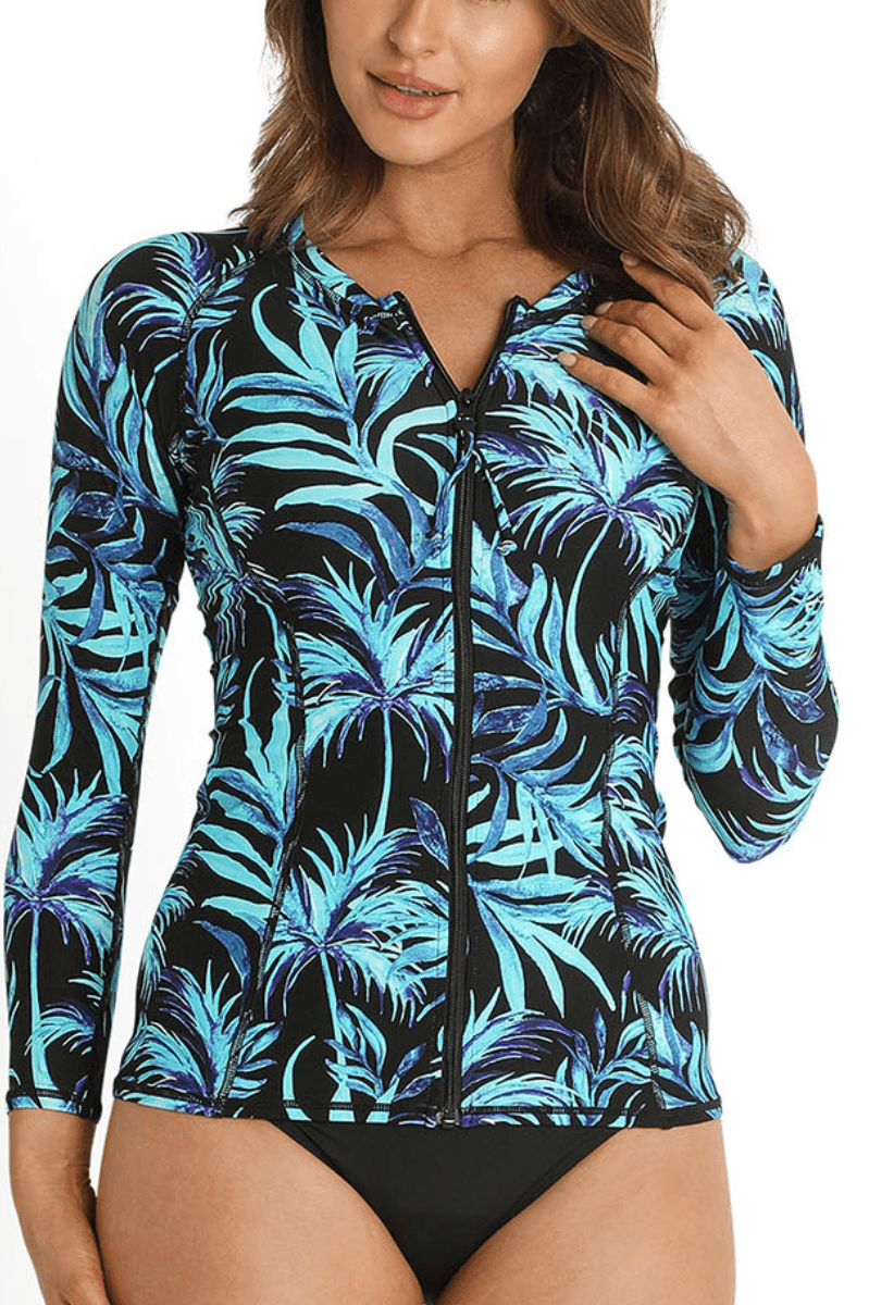 Sunseeker Pina Colada Long Sleeve Rash Vest 50+ UPF.
