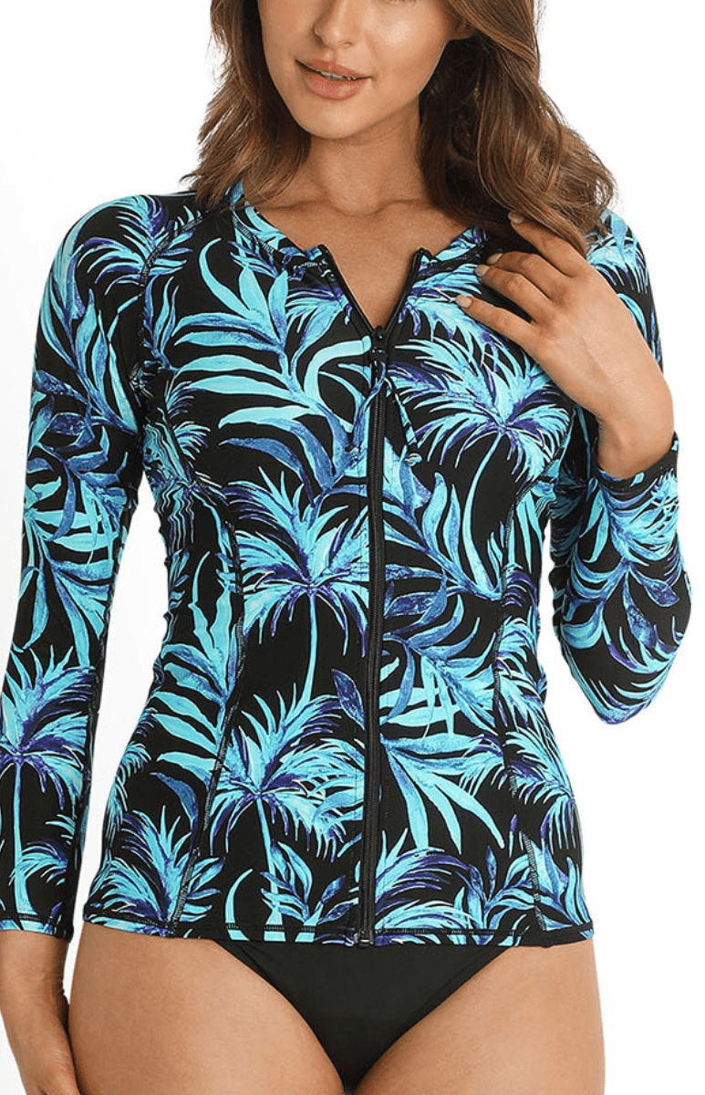 Sunseeker Pina Colada Long Sleeve Rash Vest 50+ UPF.