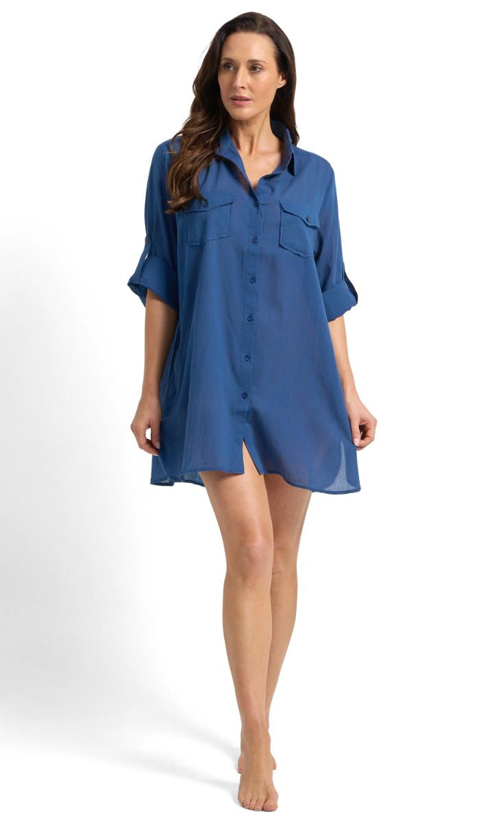 SS91840-Resort-Button-Through-Shirt-Denim
