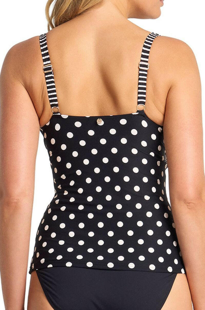 Sunseeker Seoul DD/E Ruched U/Wire Singlet - Black.