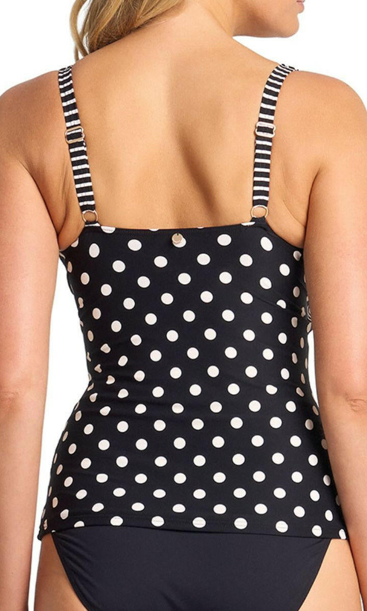 Sunseeker Seoul DD/E Ruched U/Wire Singlet - Black.