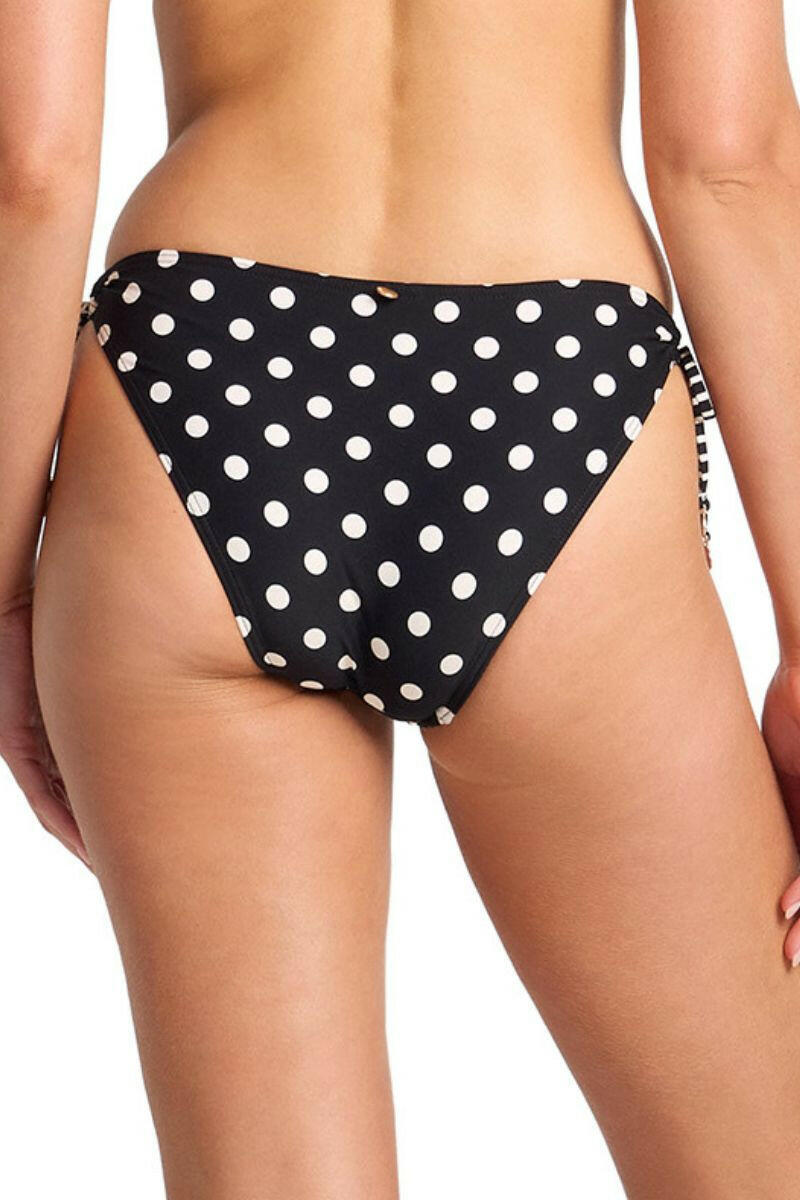 Sunseeker Seoul High Leg Tie Pant - Black.