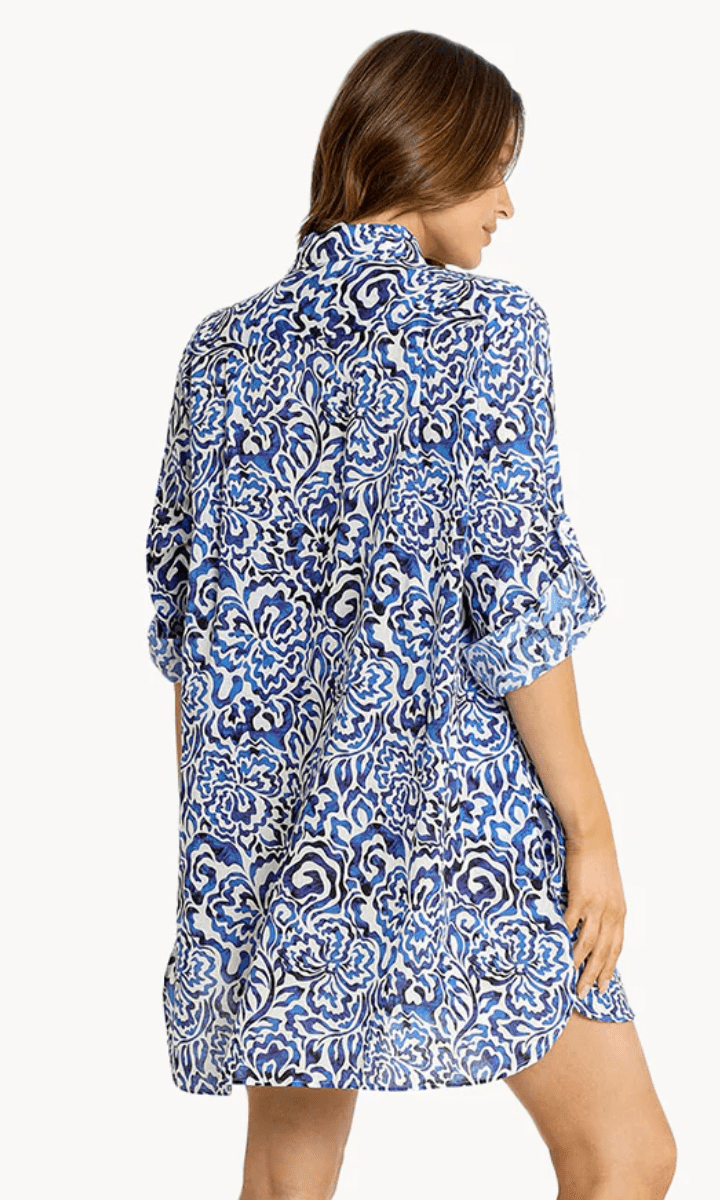 Sunseeker Corfu Button Through Shirt.