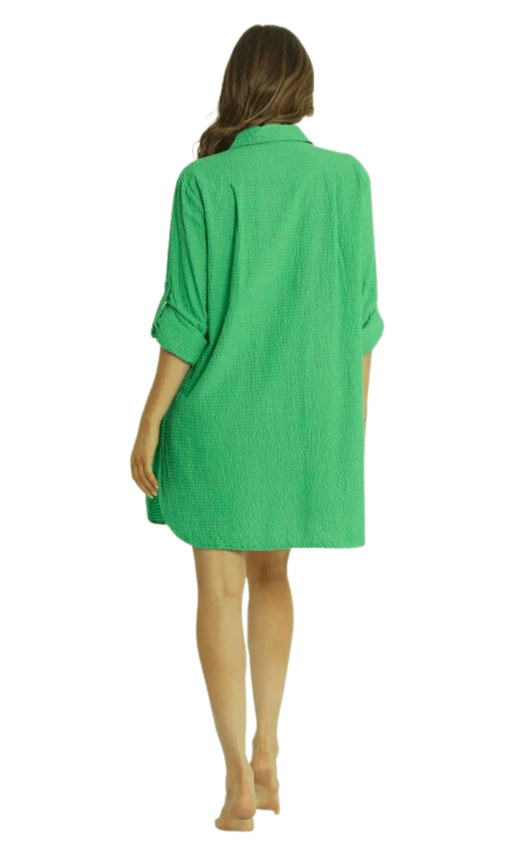 Sunseeker Reset Button Through Shirt Green.