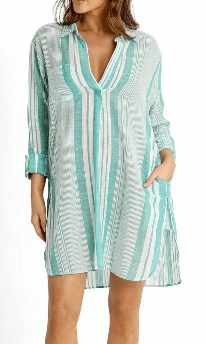 Sunseeker Wilder Painters Shirt - Green.