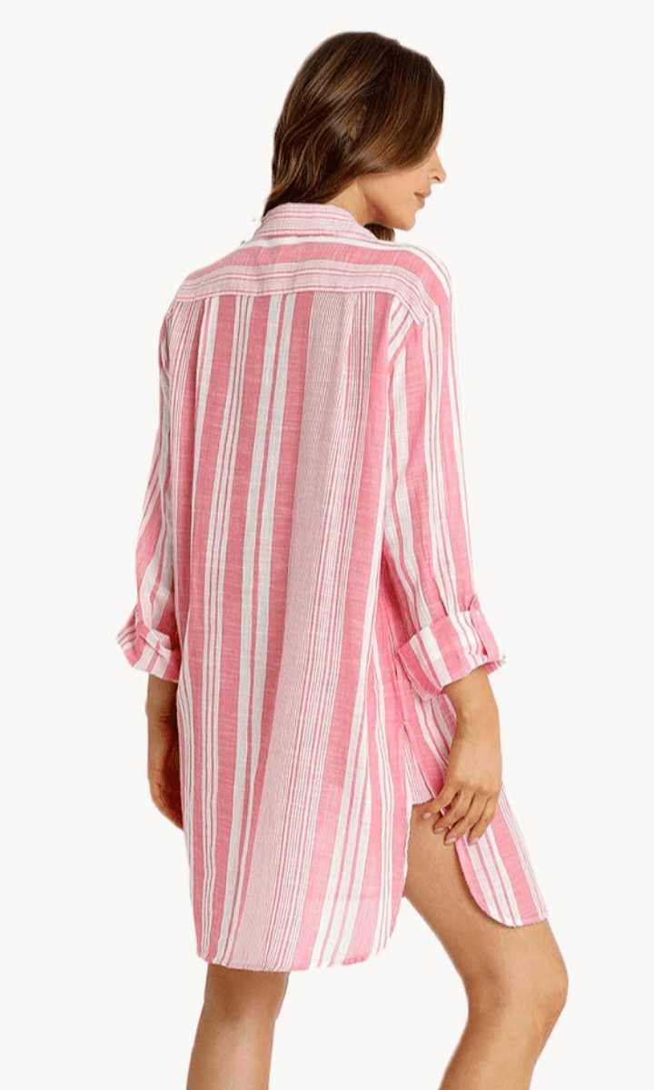 Sunseeker Wilder Painters Shirt - Pink.